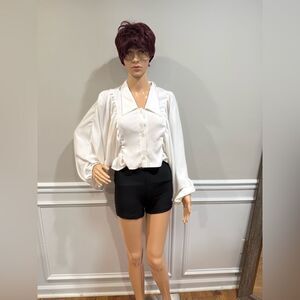 NWT I Saw It First long sleeve cropped blouse